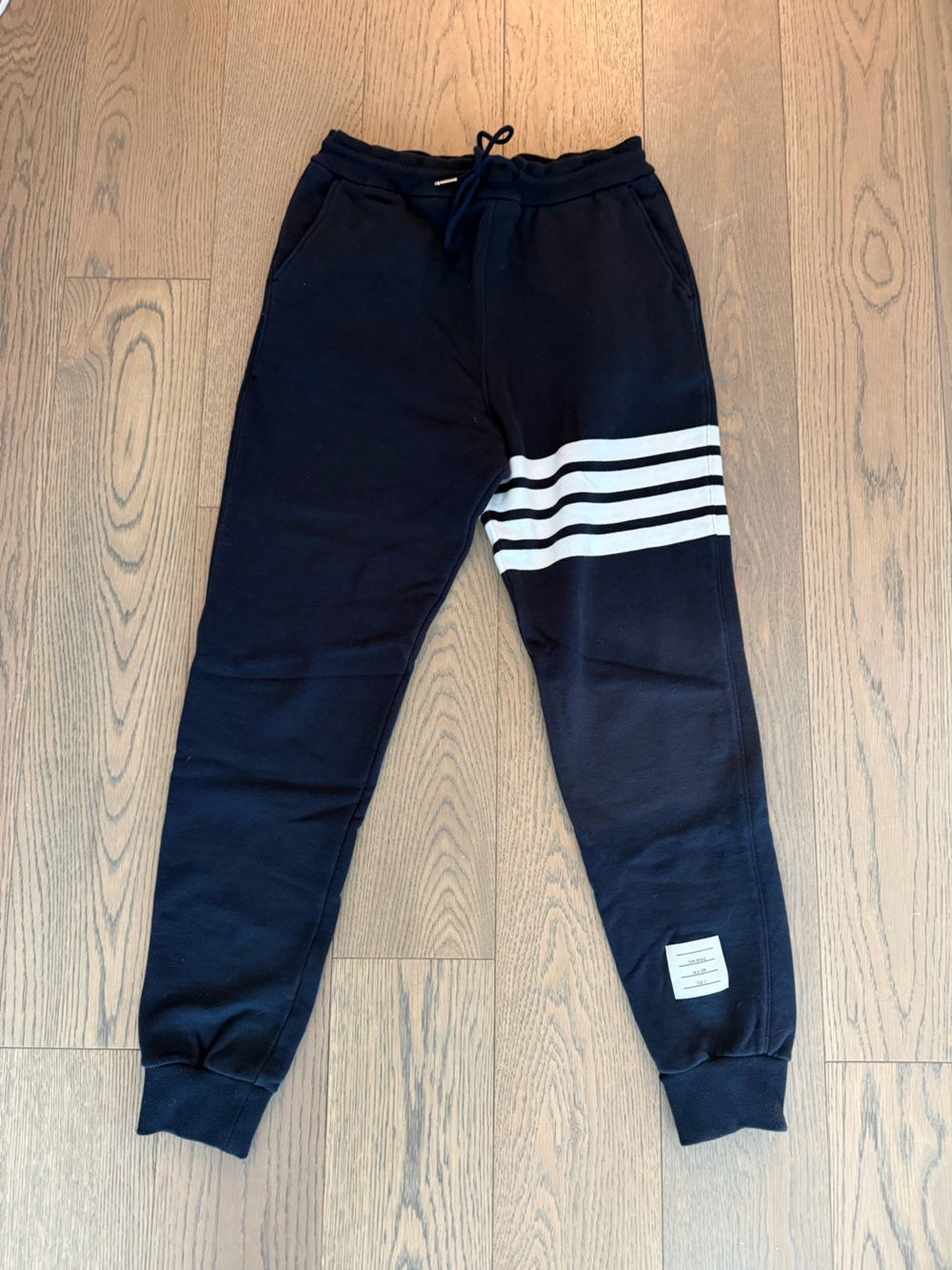 Thom Browne Navy Sweatpants (size 3)